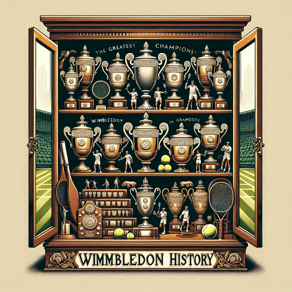 Quem são os maiores campeões da história de Wimbledon