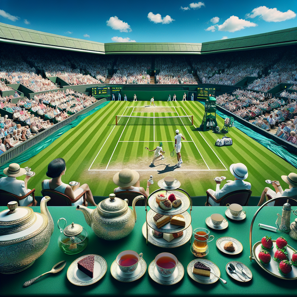 Wimbledon e a tradição do chá das cinco: cultura britânica dentro e fora da quadra