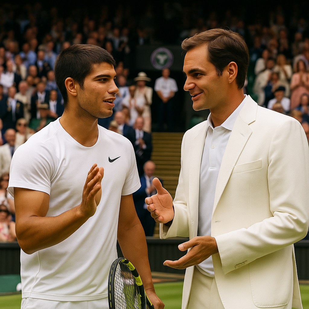 Alcaraz pode superar Federer em títulos de Wimbledon?