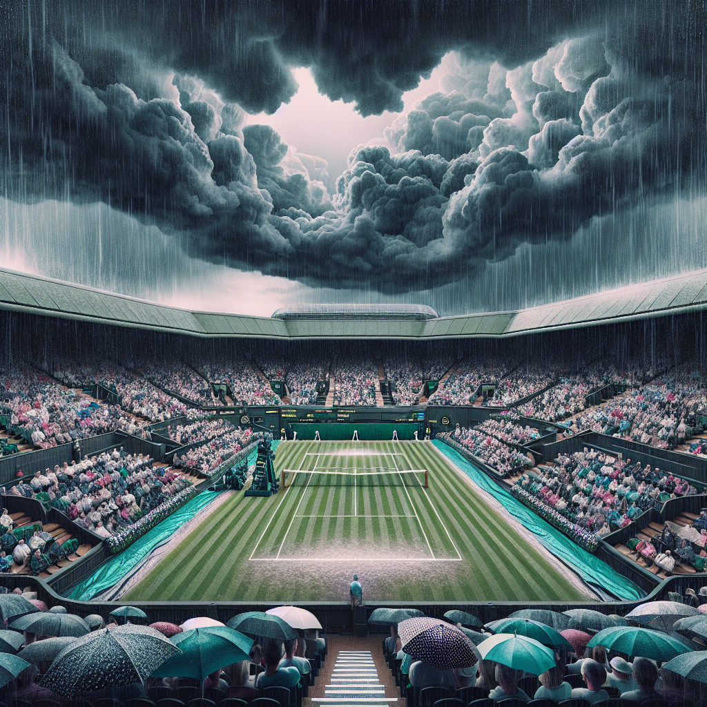 O impacto da chuva em Wimbledon: o teto retrátil e as mudanças no jogo