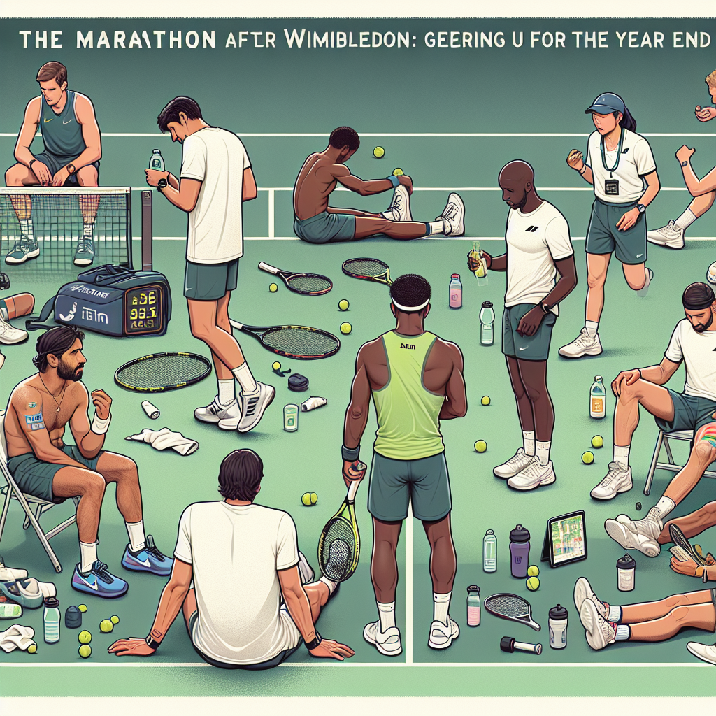 O que vem depois de Wimbledon? Como os tenistas se preparam para a reta final do ano