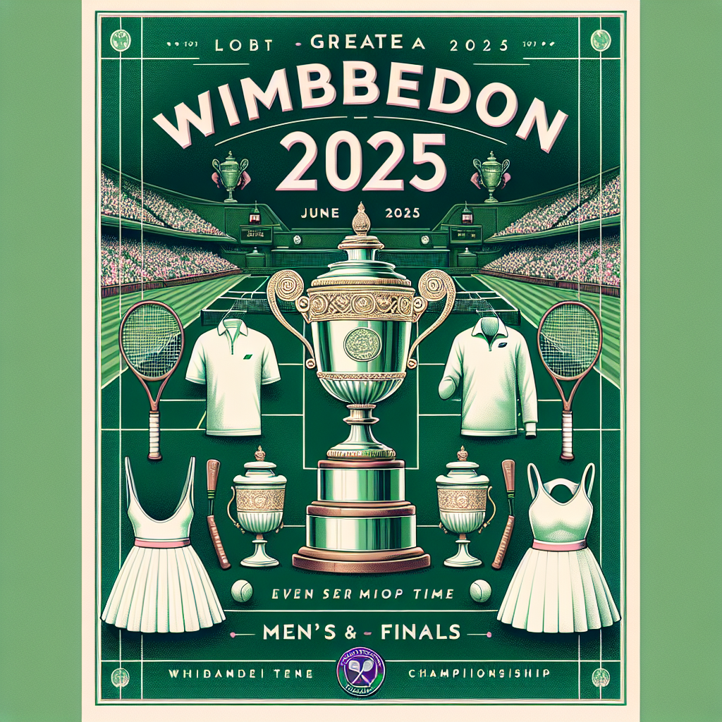 Wimbledon 2025: quando serão as finais masculinas e femininas