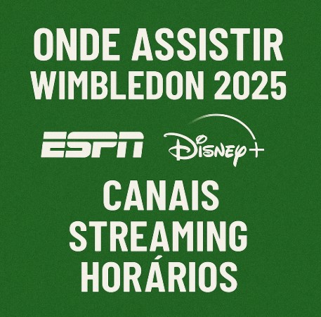 Onde Assistir Wimbledon 2025: Canais, Streaming e Horários da Transmissão