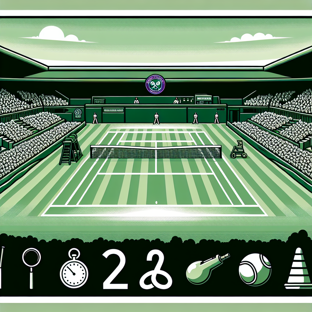 O que mudou nas regras de arbitragem em Wimbledon 2025