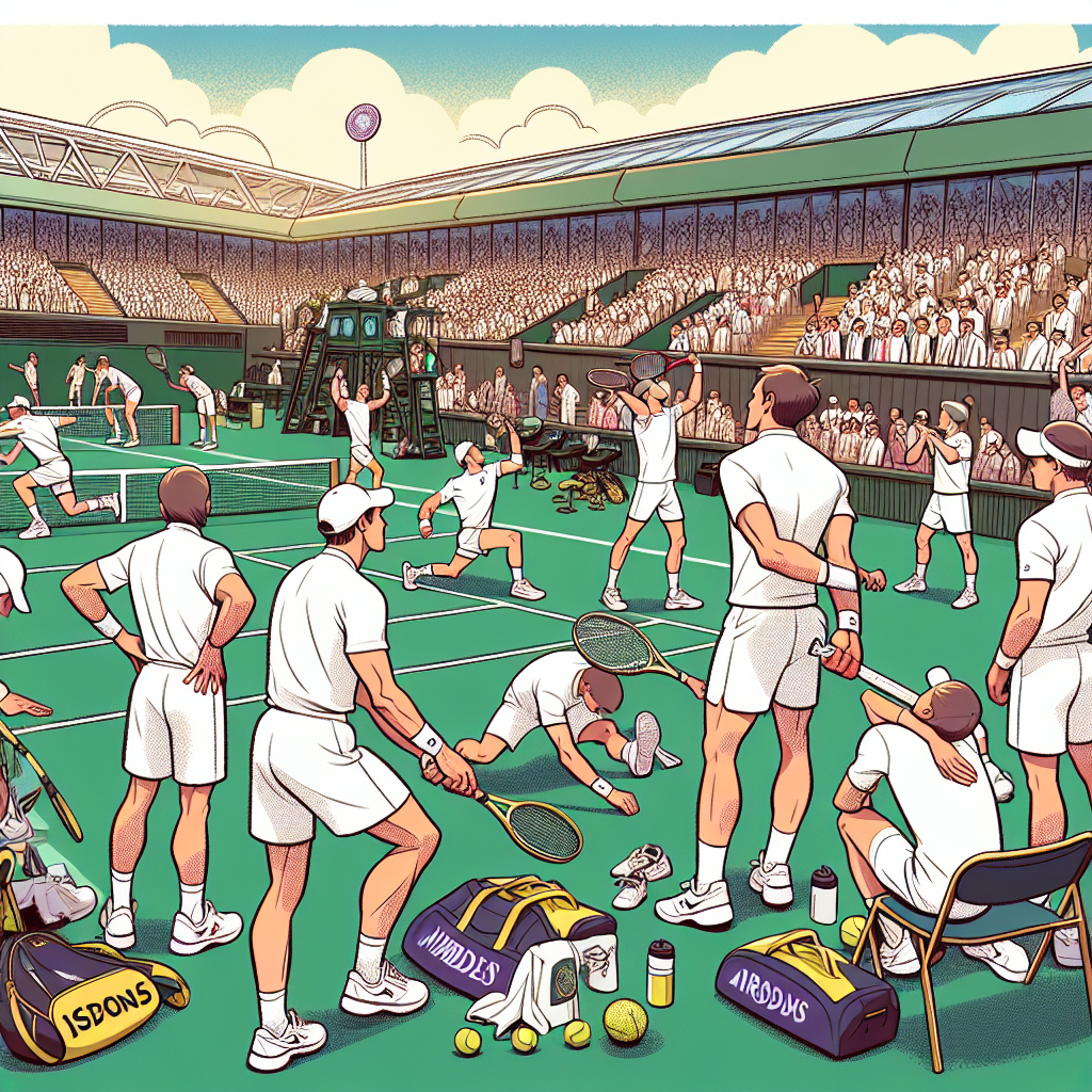 Como os favoritos se preparam para as finais em Wimbledon 2025