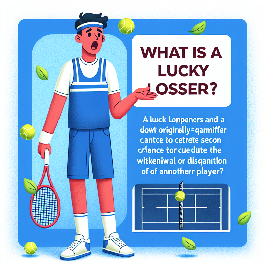 O que é um lucky loser e como ele entra nos torneios