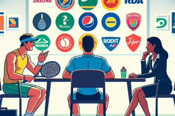 Como os tenistas profissionais escolhem seus patrocinadores