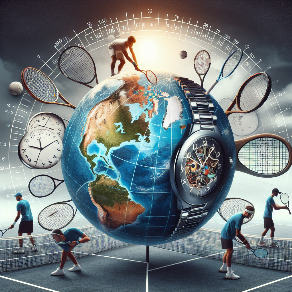 Como os tenistas adaptam o jogo entre diferentes continentes e fusos horários