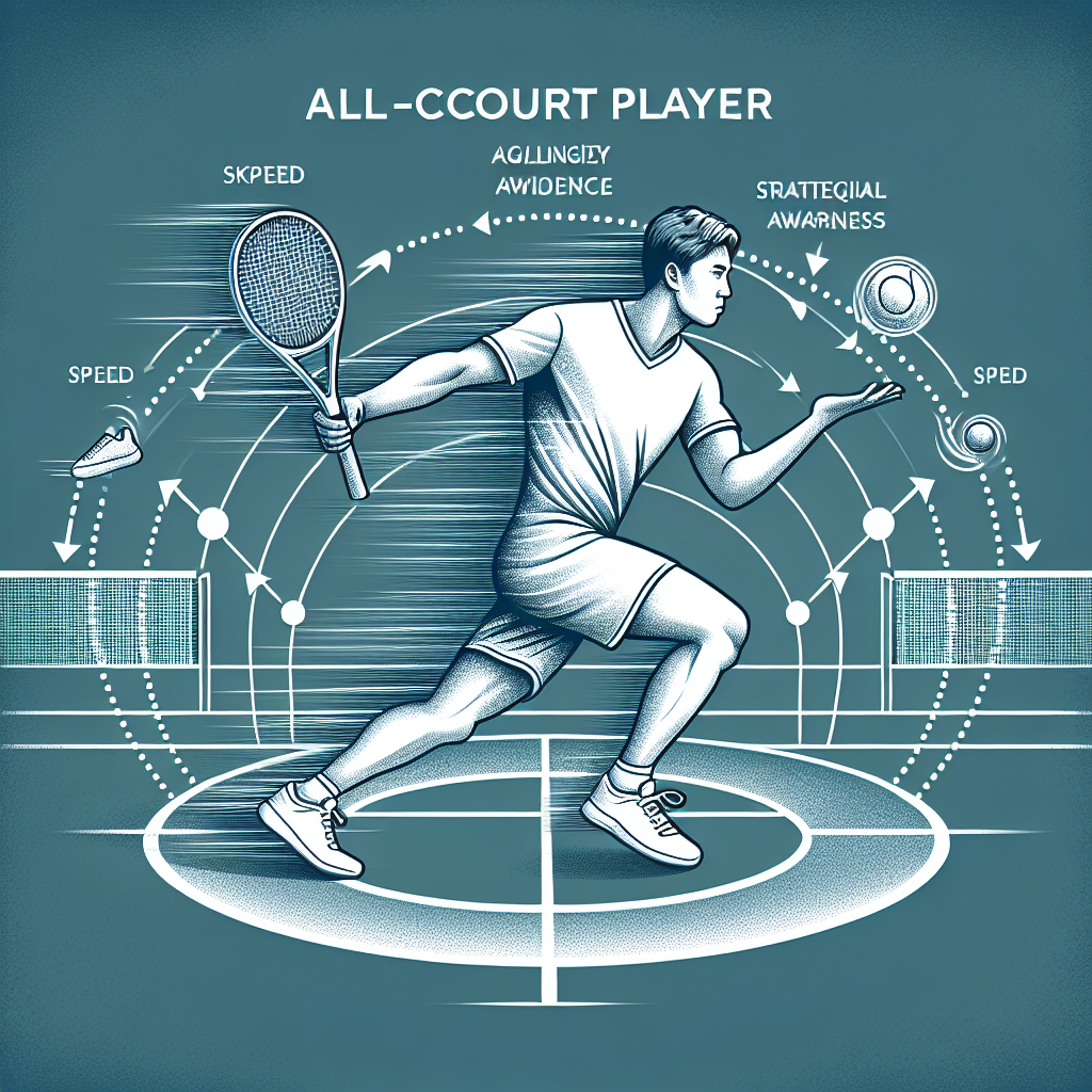 O que é um tenista all-court e por que esse estilo é tão valorizado