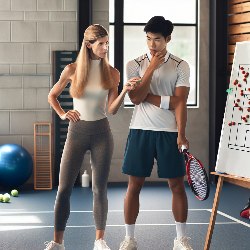 Como os treinadores profissionais preparam seus atletas antes de um Grand Slam