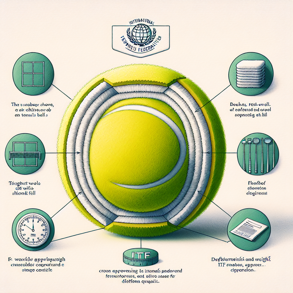O que faz uma bola de tênis ser aprovada pela ITF (Federação Internacional de Tênis)