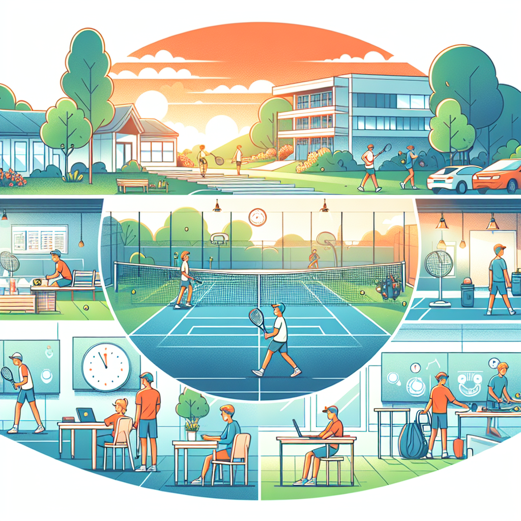 Como é a rotina de um aluno na Rafa Nadal Academy