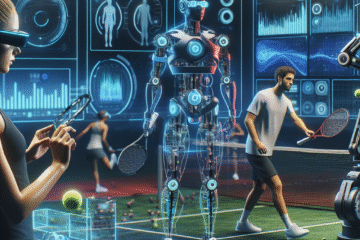 Como a inteligência artificial está sendo usada no treinamento de tenistas