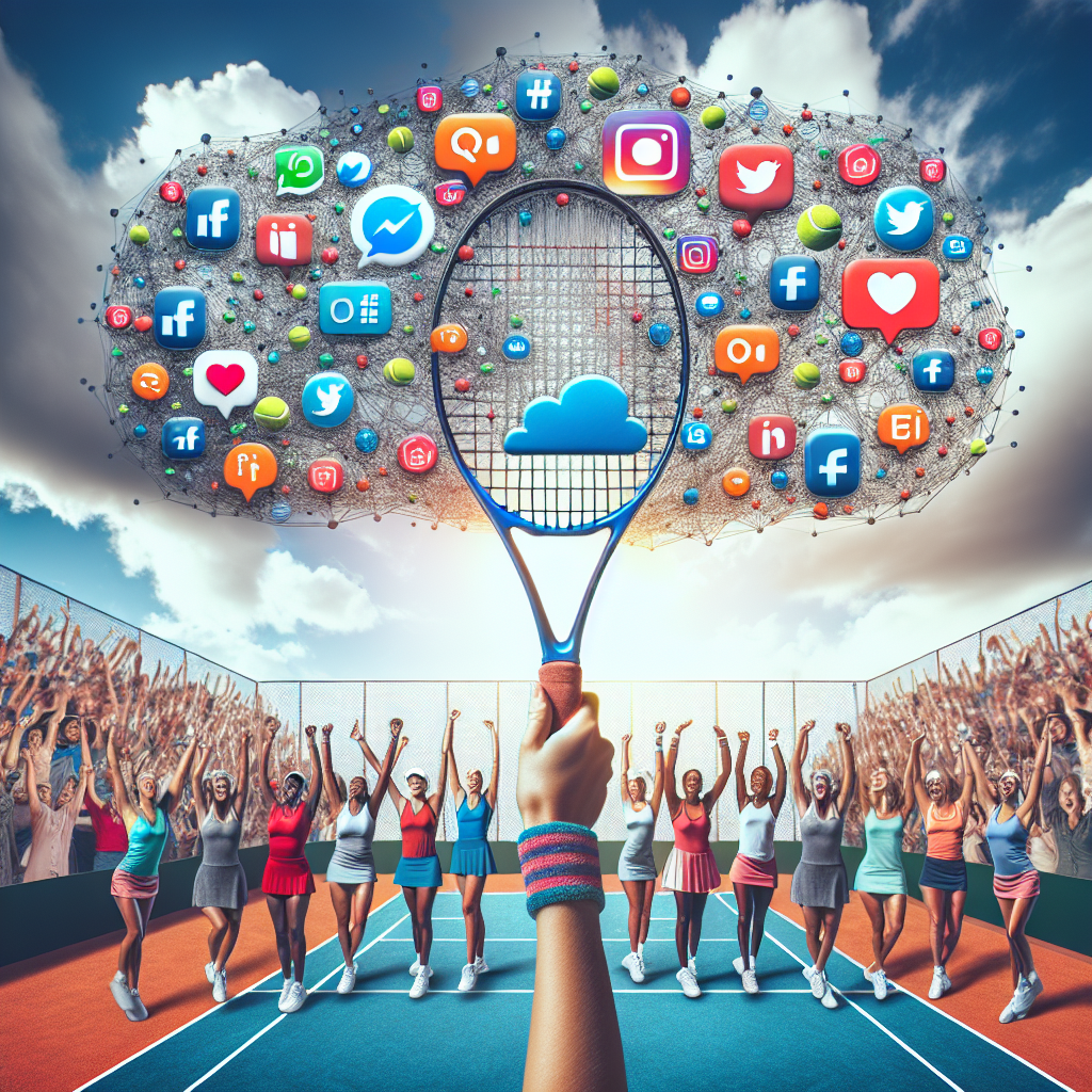 O impacto das redes sociais na carreira dos tenistas