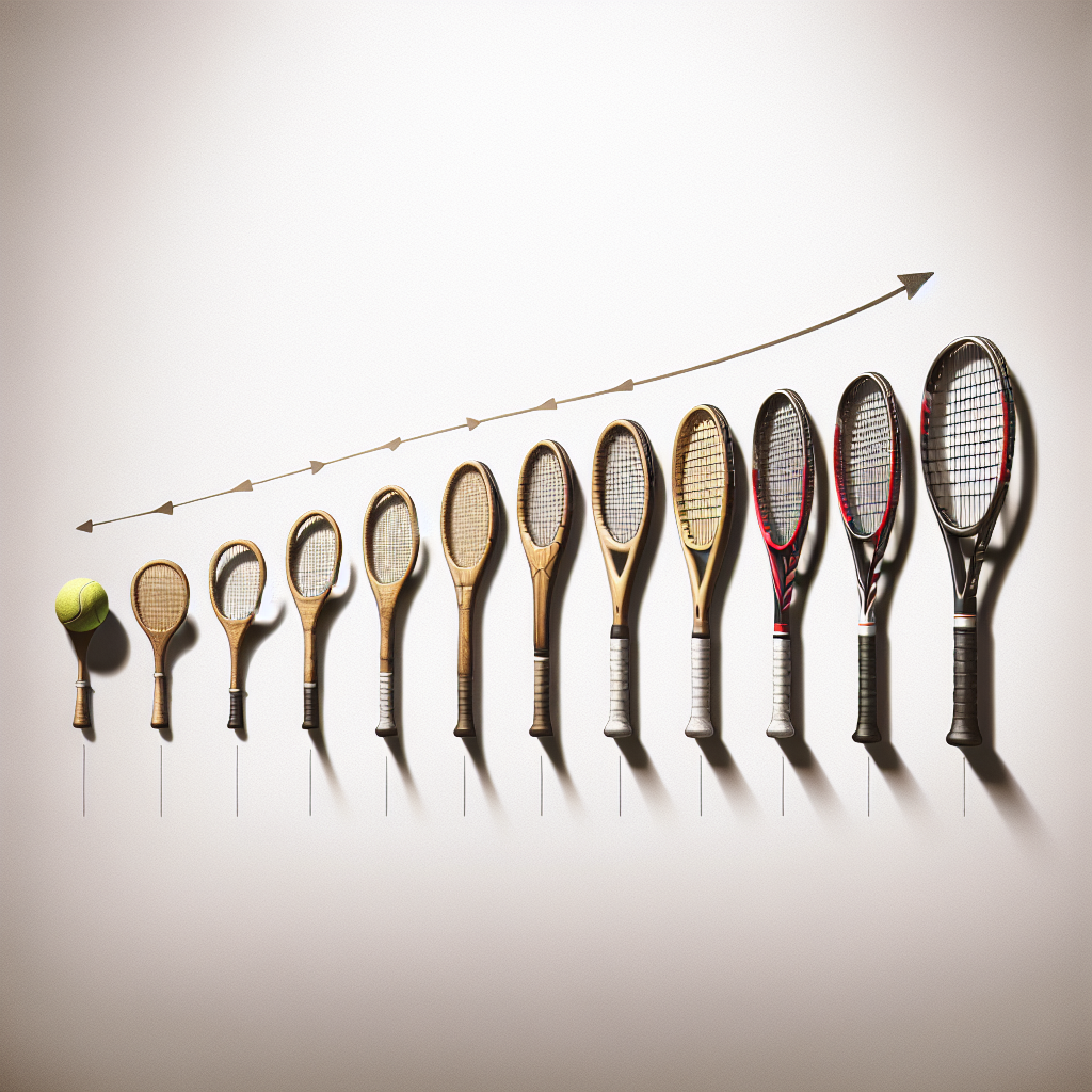 A evolução das raquetes de madeira às de grafite