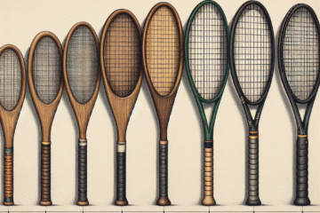 A evolução das raquetes de madeira às de grafite