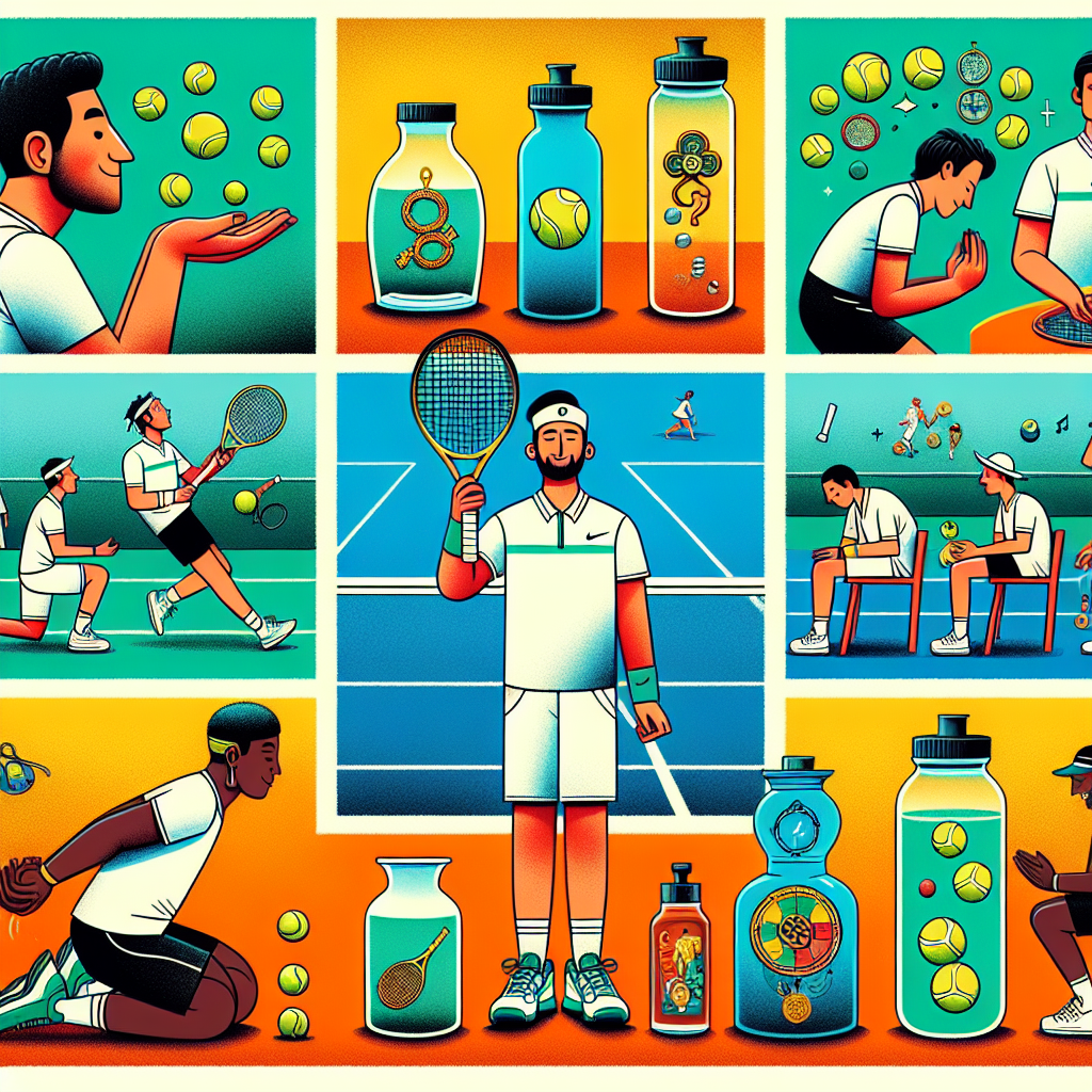 Os rituais e superstições mais curiosos dos tenistas profissionais