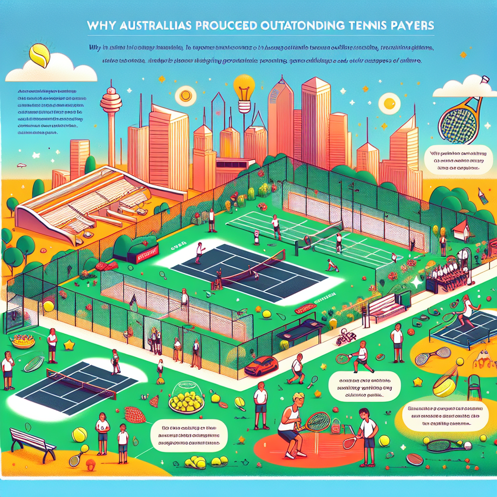 Por que a Austrália é um celeiro de grandes tenistas