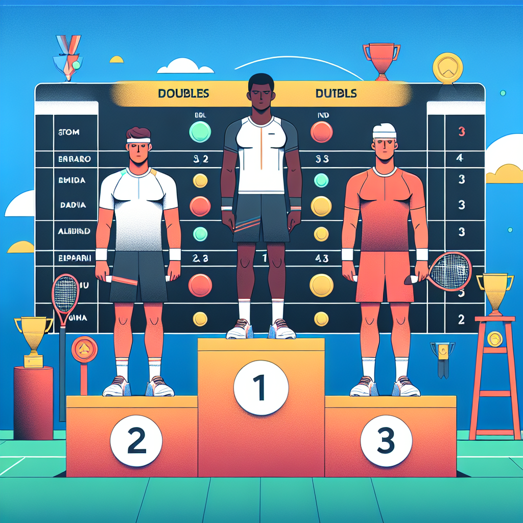Como funciona o ranking de duplas no circuito profissional